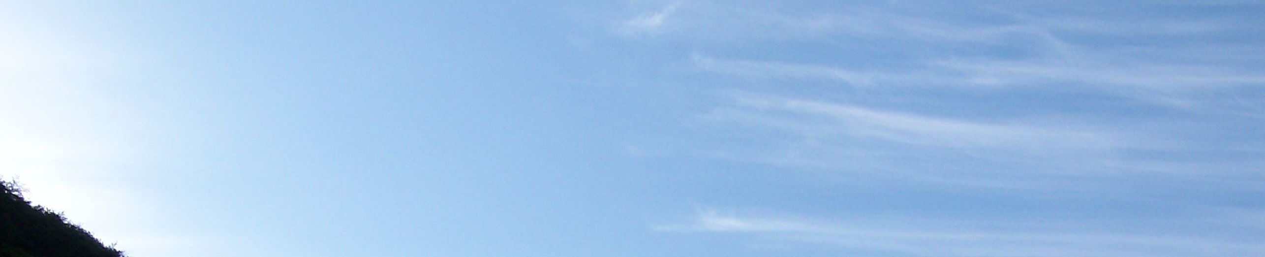 Blue blue sky